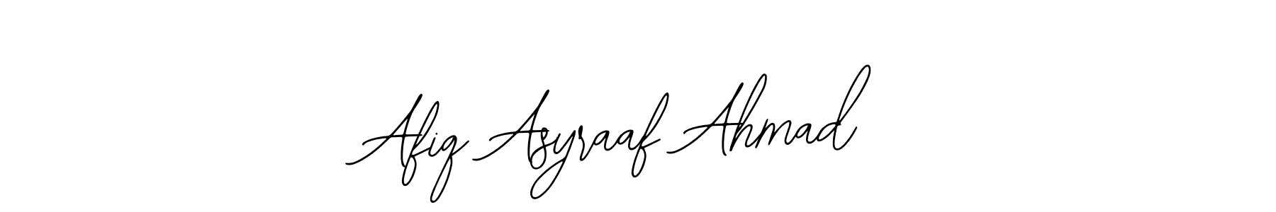 How to make Afiq Asyraaf Ahmad signature? Bearetta-2O07w is a professional autograph style. Create handwritten signature for Afiq Asyraaf Ahmad name. Afiq Asyraaf Ahmad signature style 12 images and pictures png
