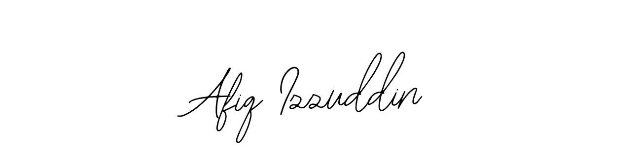 How to make Afiq Izzuddin signature? Bearetta-2O07w is a professional autograph style. Create handwritten signature for Afiq Izzuddin name. Afiq Izzuddin signature style 12 images and pictures png