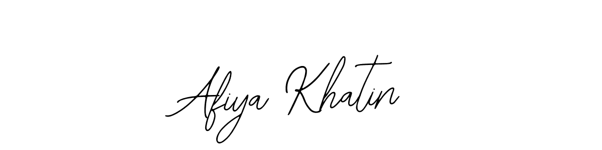 Similarly Bearetta-2O07w is the best handwritten signature design. Signature creator online .You can use it as an online autograph creator for name Afiya Khatin. Afiya Khatin signature style 12 images and pictures png