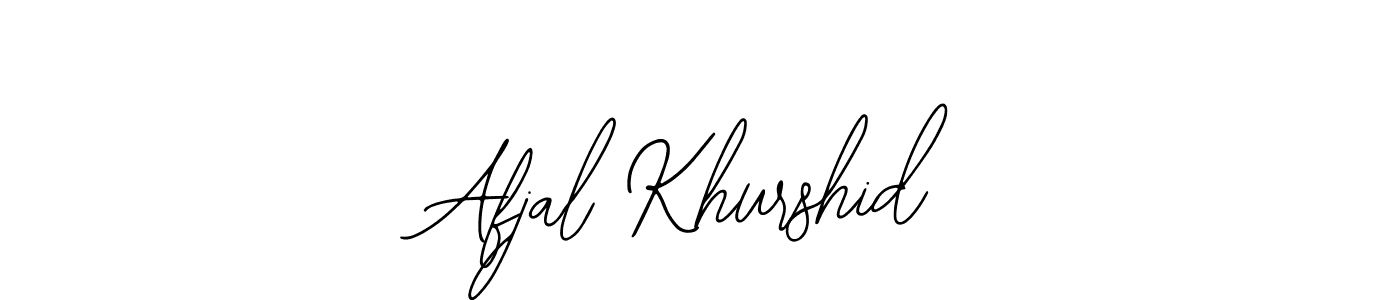 How to make Afjal Khurshid signature? Bearetta-2O07w is a professional autograph style. Create handwritten signature for Afjal Khurshid name. Afjal Khurshid signature style 12 images and pictures png