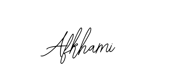 Afkhami stylish signature style. Best Handwritten Sign (Bearetta-2O07w) for my name. Handwritten Signature Collection Ideas for my name Afkhami. Afkhami signature style 12 images and pictures png