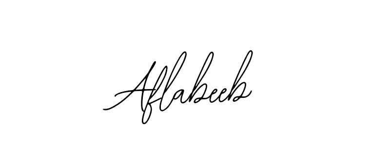 Design your own signature with our free online signature maker. With this signature software, you can create a handwritten (Bearetta-2O07w) signature for name Aflabeeb. Aflabeeb signature style 12 images and pictures png