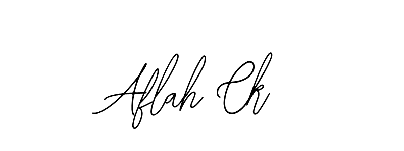 Make a beautiful signature design for name Aflah Ck. With this signature (Bearetta-2O07w) style, you can create a handwritten signature for free. Aflah Ck signature style 12 images and pictures png