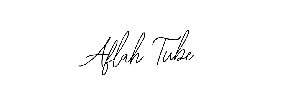 Aflah Tube stylish signature style. Best Handwritten Sign (Bearetta-2O07w) for my name. Handwritten Signature Collection Ideas for my name Aflah Tube. Aflah Tube signature style 12 images and pictures png