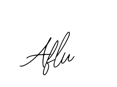 How to make Aflu name signature. Use Bearetta-2O07w style for creating short signs online. This is the latest handwritten sign. Aflu signature style 12 images and pictures png