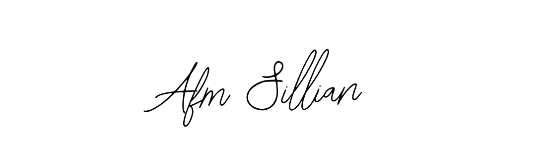 Afm Sillian stylish signature style. Best Handwritten Sign (Bearetta-2O07w) for my name. Handwritten Signature Collection Ideas for my name Afm Sillian. Afm Sillian signature style 12 images and pictures png