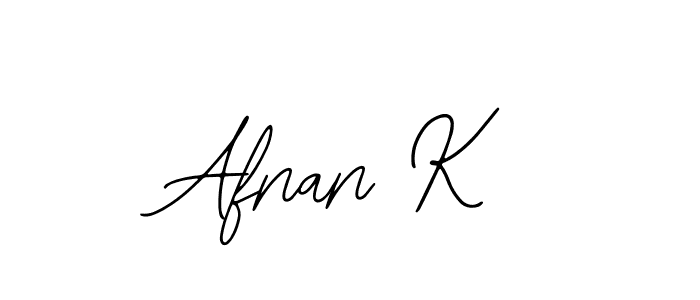 Create a beautiful signature design for name Afnan K. With this signature (Bearetta-2O07w) fonts, you can make a handwritten signature for free. Afnan K signature style 12 images and pictures png
