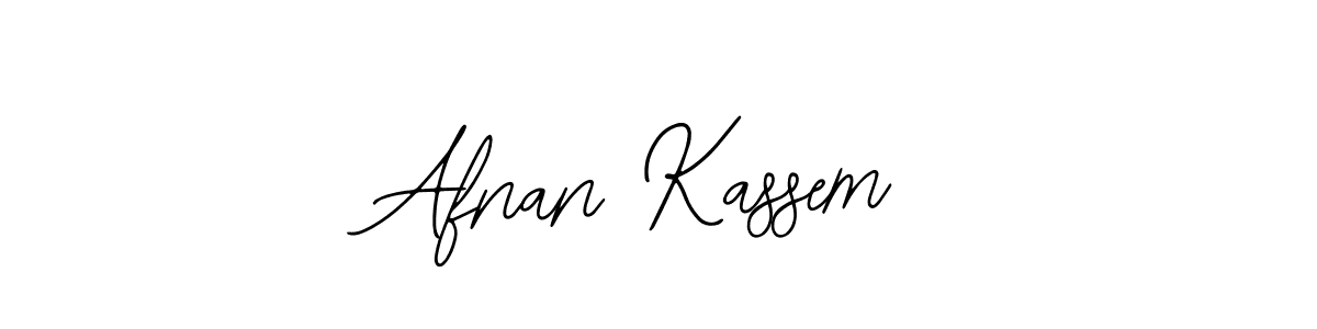 Make a short Afnan Kassem signature style. Manage your documents anywhere anytime using Bearetta-2O07w. Create and add eSignatures, submit forms, share and send files easily. Afnan Kassem signature style 12 images and pictures png