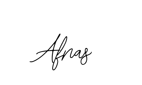 How to make Afnas name signature. Use Bearetta-2O07w style for creating short signs online. This is the latest handwritten sign. Afnas signature style 12 images and pictures png