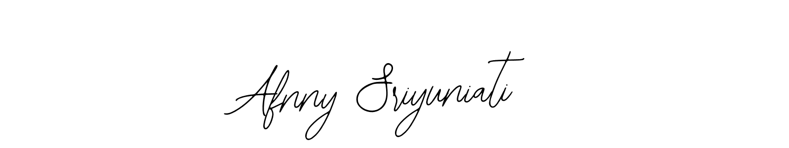 Make a short Afnny Sriyuniati signature style. Manage your documents anywhere anytime using Bearetta-2O07w. Create and add eSignatures, submit forms, share and send files easily. Afnny Sriyuniati signature style 12 images and pictures png