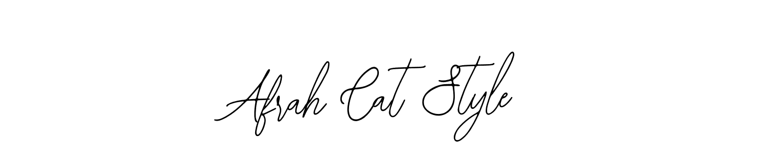 Similarly Bearetta-2O07w is the best handwritten signature design. Signature creator online .You can use it as an online autograph creator for name Afrah Cat Style. Afrah Cat Style signature style 12 images and pictures png