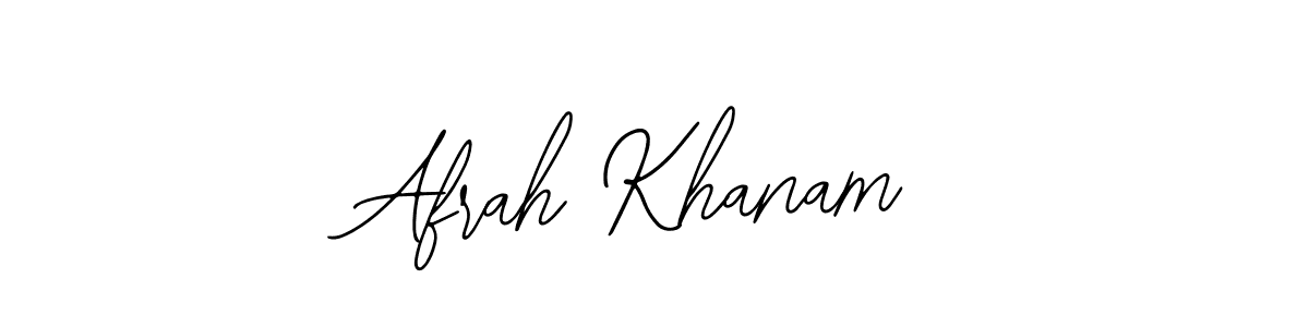 Afrah Khanam stylish signature style. Best Handwritten Sign (Bearetta-2O07w) for my name. Handwritten Signature Collection Ideas for my name Afrah Khanam. Afrah Khanam signature style 12 images and pictures png