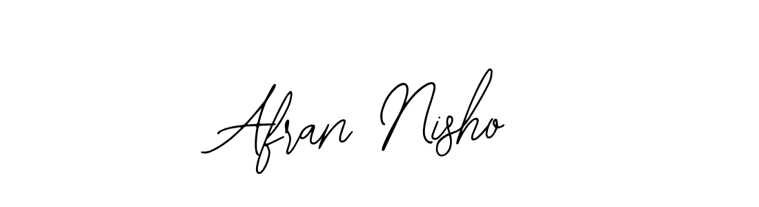 How to Draw Afran Nisho signature style? Bearetta-2O07w is a latest design signature styles for name Afran Nisho. Afran Nisho signature style 12 images and pictures png