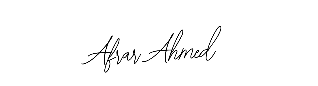 Bearetta-2O07w is a professional signature style that is perfect for those who want to add a touch of class to their signature. It is also a great choice for those who want to make their signature more unique. Get Afrar Ahmed name to fancy signature for free. Afrar Ahmed signature style 12 images and pictures png