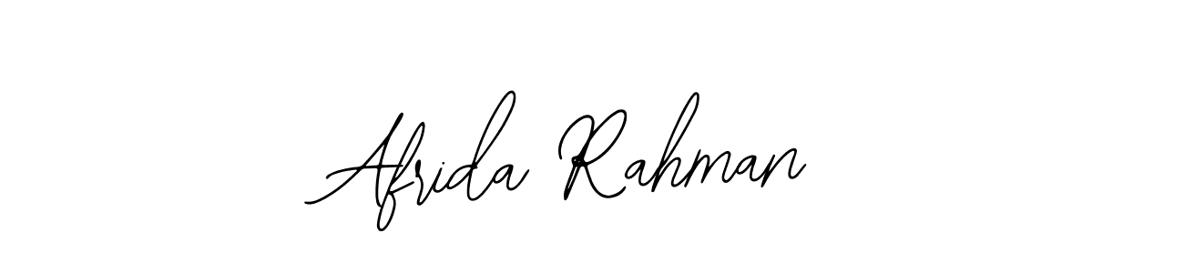 Make a beautiful signature design for name Afrida Rahman. Use this online signature maker to create a handwritten signature for free. Afrida Rahman signature style 12 images and pictures png