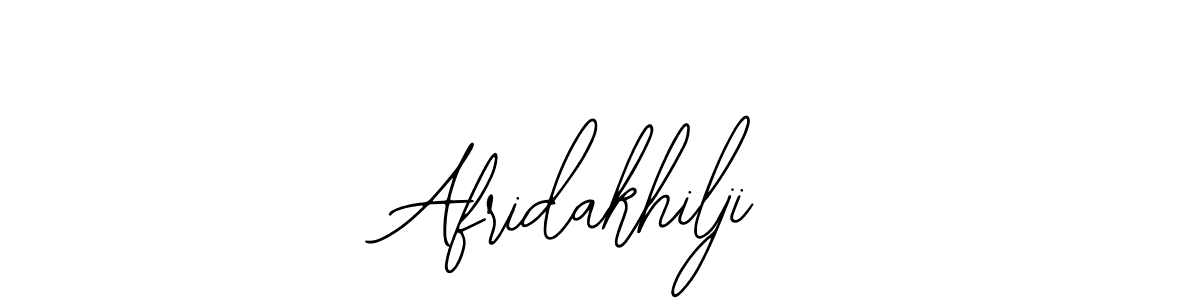 if you are searching for the best signature style for your name Afridakhilji. so please give up your signature search. here we have designed multiple signature styles  using Bearetta-2O07w. Afridakhilji signature style 12 images and pictures png