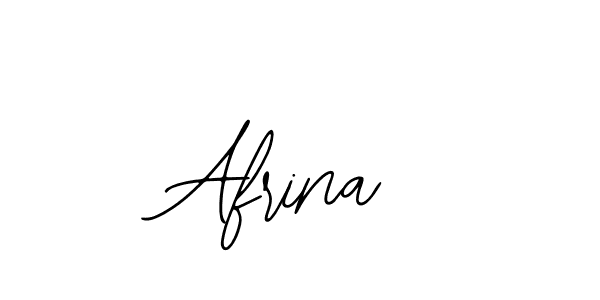 Design your own signature with our free online signature maker. With this signature software, you can create a handwritten (Bearetta-2O07w) signature for name Afrina. Afrina signature style 12 images and pictures png