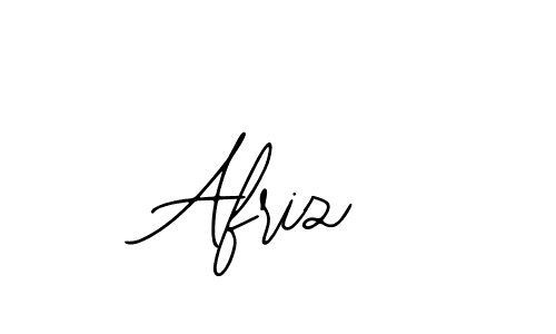 You should practise on your own different ways (Bearetta-2O07w) to write your name (Afriz) in signature. don't let someone else do it for you. Afriz signature style 12 images and pictures png