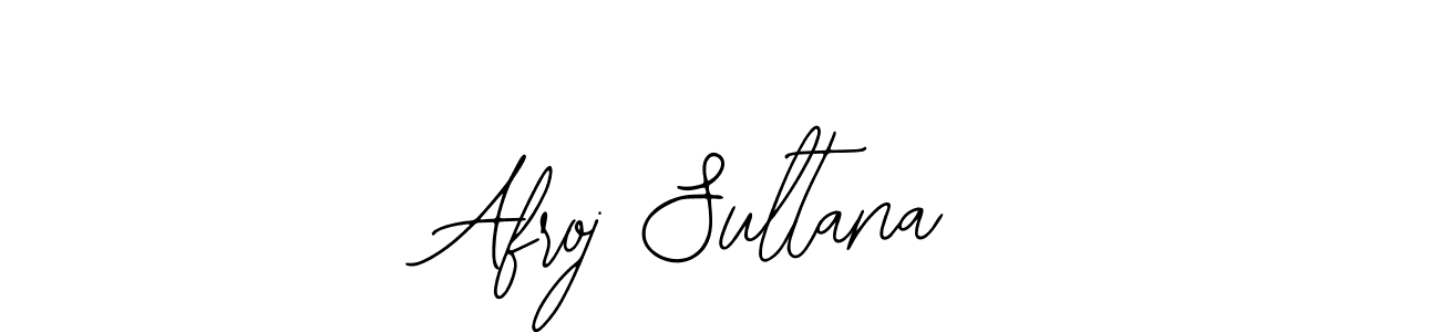 Create a beautiful signature design for name Afroj Sultana. With this signature (Bearetta-2O07w) fonts, you can make a handwritten signature for free. Afroj Sultana signature style 12 images and pictures png