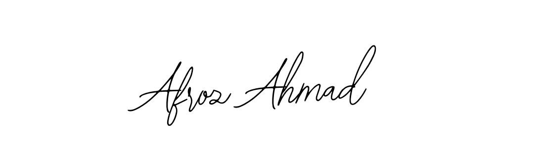 Also we have Afroz Ahmad name is the best signature style. Create professional handwritten signature collection using Bearetta-2O07w autograph style. Afroz Ahmad signature style 12 images and pictures png