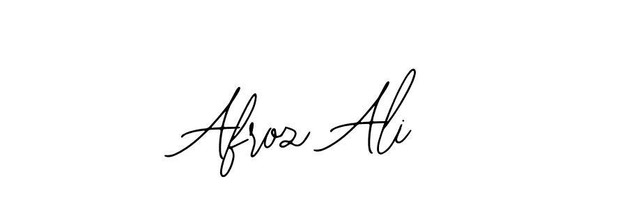 Use a signature maker to create a handwritten signature online. With this signature software, you can design (Bearetta-2O07w) your own signature for name Afroz Ali. Afroz Ali signature style 12 images and pictures png