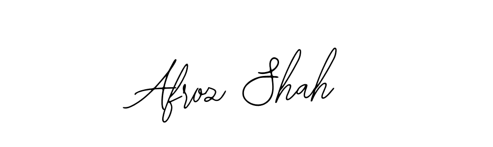 Bearetta-2O07w is a professional signature style that is perfect for those who want to add a touch of class to their signature. It is also a great choice for those who want to make their signature more unique. Get Afroz Shah name to fancy signature for free. Afroz Shah signature style 12 images and pictures png