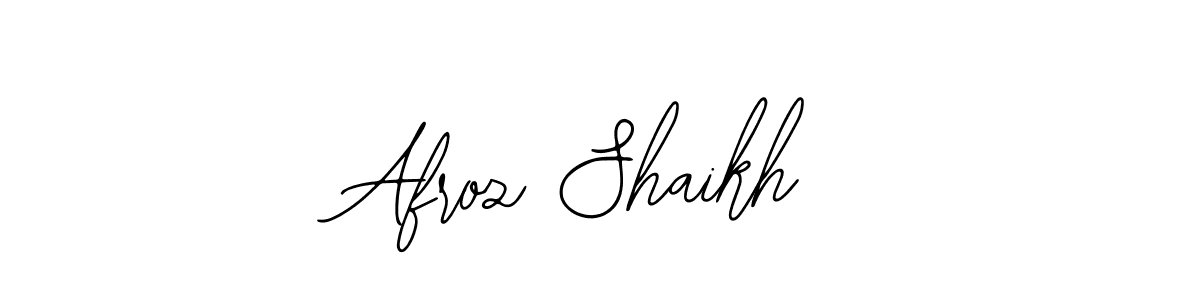 Make a beautiful signature design for name Afroz Shaikh. Use this online signature maker to create a handwritten signature for free. Afroz Shaikh signature style 12 images and pictures png