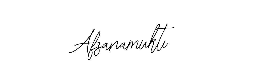 Design your own signature with our free online signature maker. With this signature software, you can create a handwritten (Bearetta-2O07w) signature for name Afsanamukti. Afsanamukti signature style 12 images and pictures png