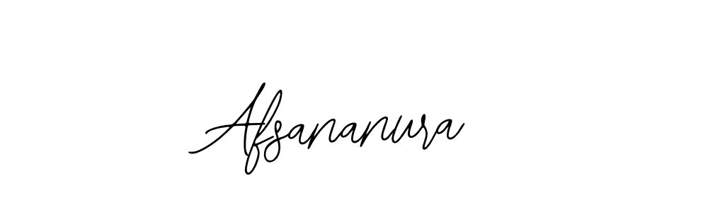 Design your own signature with our free online signature maker. With this signature software, you can create a handwritten (Bearetta-2O07w) signature for name Afsananura. Afsananura signature style 12 images and pictures png