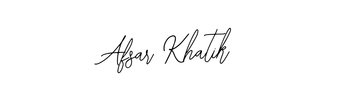 This is the best signature style for the Afsar Khatik name. Also you like these signature font (Bearetta-2O07w). Mix name signature. Afsar Khatik signature style 12 images and pictures png