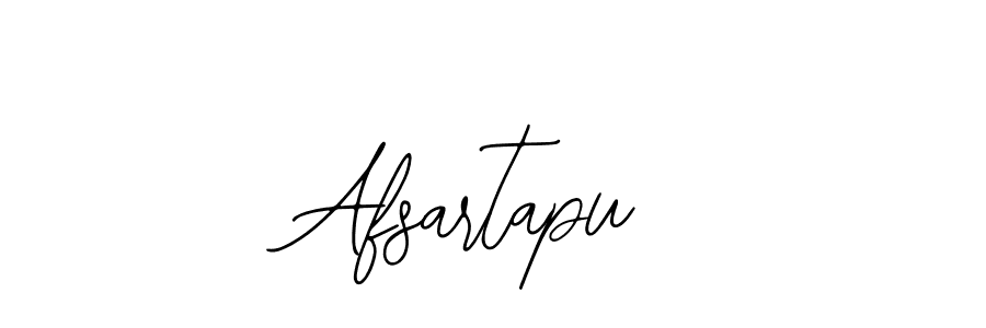 Afsartapu stylish signature style. Best Handwritten Sign (Bearetta-2O07w) for my name. Handwritten Signature Collection Ideas for my name Afsartapu. Afsartapu signature style 12 images and pictures png