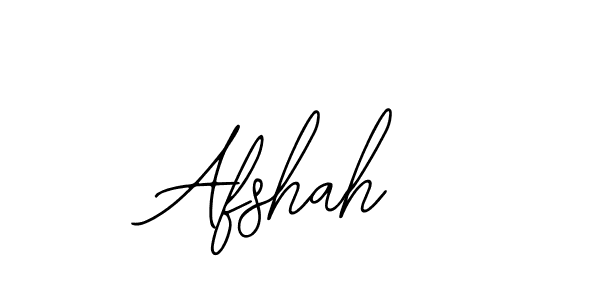 Design your own signature with our free online signature maker. With this signature software, you can create a handwritten (Bearetta-2O07w) signature for name Afshah. Afshah signature style 12 images and pictures png