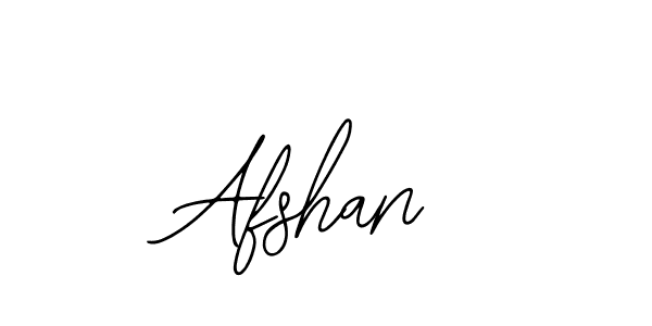 Design your own signature with our free online signature maker. With this signature software, you can create a handwritten (Bearetta-2O07w) signature for name Afshan. Afshan signature style 12 images and pictures png
