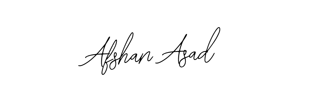 Make a beautiful signature design for name Afshan Asad. With this signature (Bearetta-2O07w) style, you can create a handwritten signature for free. Afshan Asad signature style 12 images and pictures png