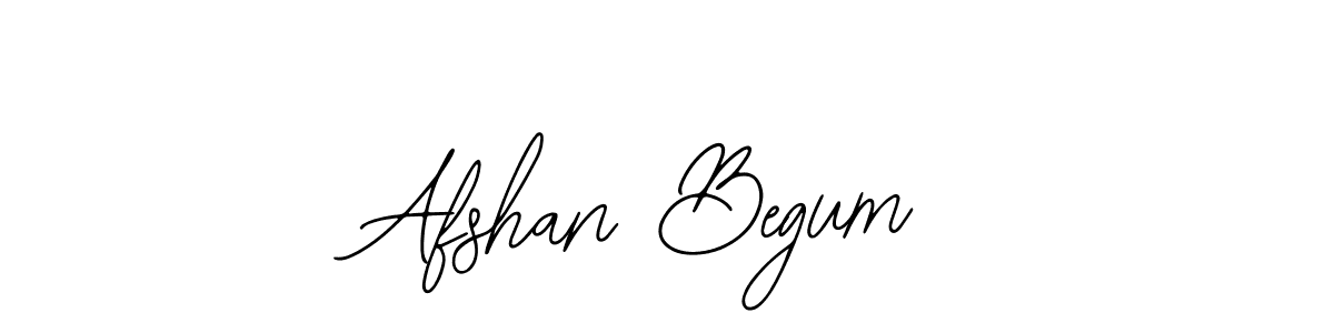 How to make Afshan Begum signature? Bearetta-2O07w is a professional autograph style. Create handwritten signature for Afshan Begum name. Afshan Begum signature style 12 images and pictures png