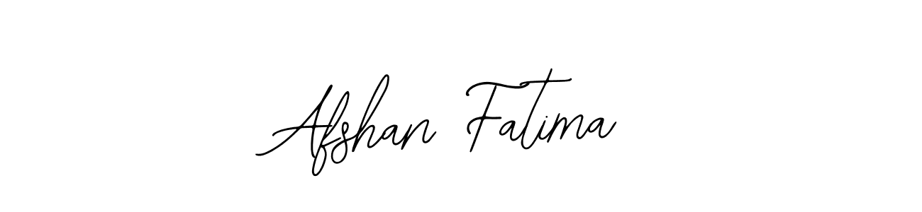 Design your own signature with our free online signature maker. With this signature software, you can create a handwritten (Bearetta-2O07w) signature for name Afshan Fatima. Afshan Fatima signature style 12 images and pictures png