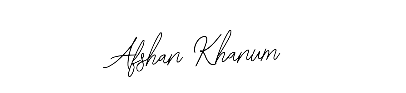 Make a beautiful signature design for name Afshan Khanum. With this signature (Bearetta-2O07w) style, you can create a handwritten signature for free. Afshan Khanum signature style 12 images and pictures png