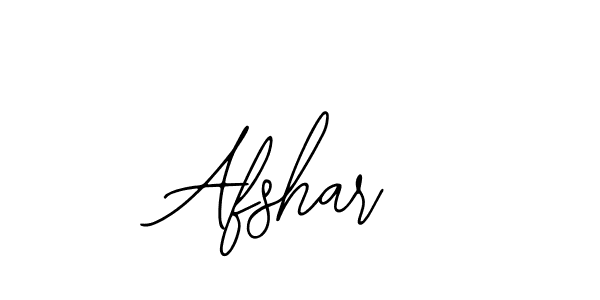 Design your own signature with our free online signature maker. With this signature software, you can create a handwritten (Bearetta-2O07w) signature for name Afshar. Afshar signature style 12 images and pictures png