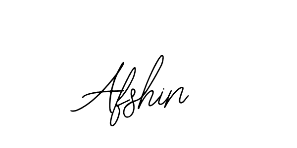 Use a signature maker to create a handwritten signature online. With this signature software, you can design (Bearetta-2O07w) your own signature for name Afshin. Afshin signature style 12 images and pictures png