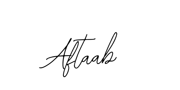 You should practise on your own different ways (Bearetta-2O07w) to write your name (Aftaab) in signature. don't let someone else do it for you. Aftaab signature style 12 images and pictures png