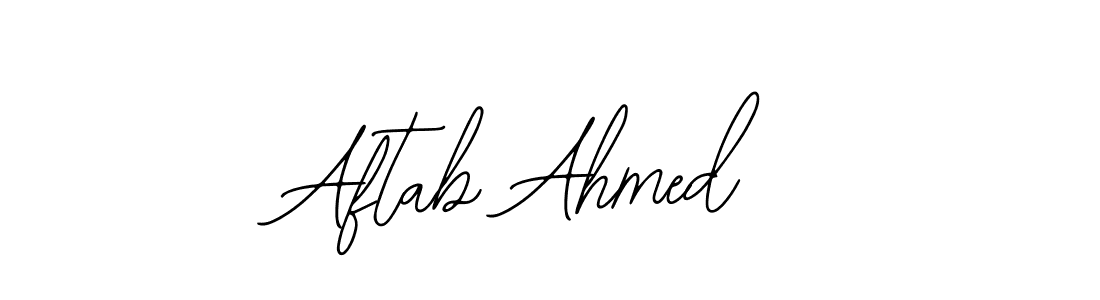 How to Draw Aftab Ahmed signature style? Bearetta-2O07w is a latest design signature styles for name Aftab Ahmed. Aftab Ahmed signature style 12 images and pictures png