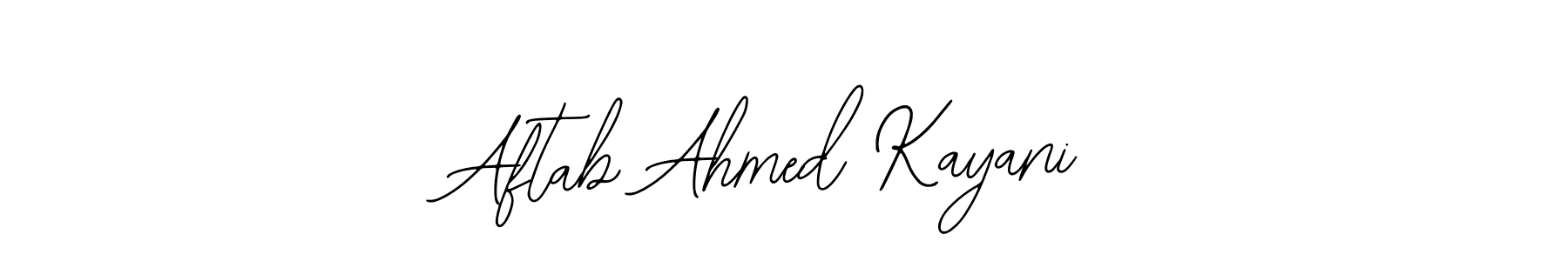 How to make Aftab Ahmed Kayani signature? Bearetta-2O07w is a professional autograph style. Create handwritten signature for Aftab Ahmed Kayani name. Aftab Ahmed Kayani signature style 12 images and pictures png