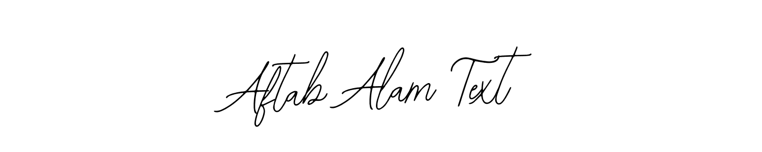 How to make Aftab Alam Text signature? Bearetta-2O07w is a professional autograph style. Create handwritten signature for Aftab Alam Text name. Aftab Alam Text signature style 12 images and pictures png