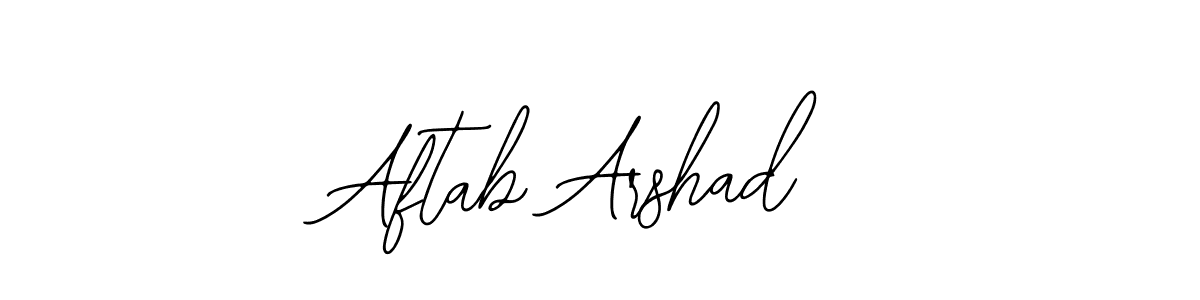 Make a beautiful signature design for name Aftab Arshad. Use this online signature maker to create a handwritten signature for free. Aftab Arshad signature style 12 images and pictures png