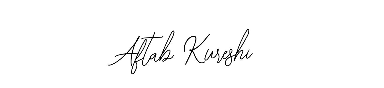 Make a beautiful signature design for name Aftab Kureshi. With this signature (Bearetta-2O07w) style, you can create a handwritten signature for free. Aftab Kureshi signature style 12 images and pictures png