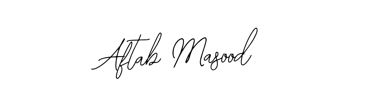 Also You can easily find your signature by using the search form. We will create Aftab Masood name handwritten signature images for you free of cost using Bearetta-2O07w sign style. Aftab Masood signature style 12 images and pictures png