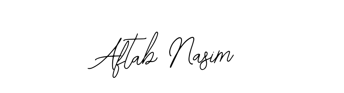 Make a beautiful signature design for name Aftab Nasim. Use this online signature maker to create a handwritten signature for free. Aftab Nasim signature style 12 images and pictures png