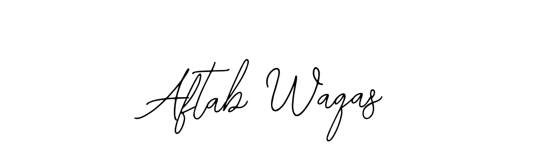 How to make Aftab Waqas signature? Bearetta-2O07w is a professional autograph style. Create handwritten signature for Aftab Waqas name. Aftab Waqas signature style 12 images and pictures png