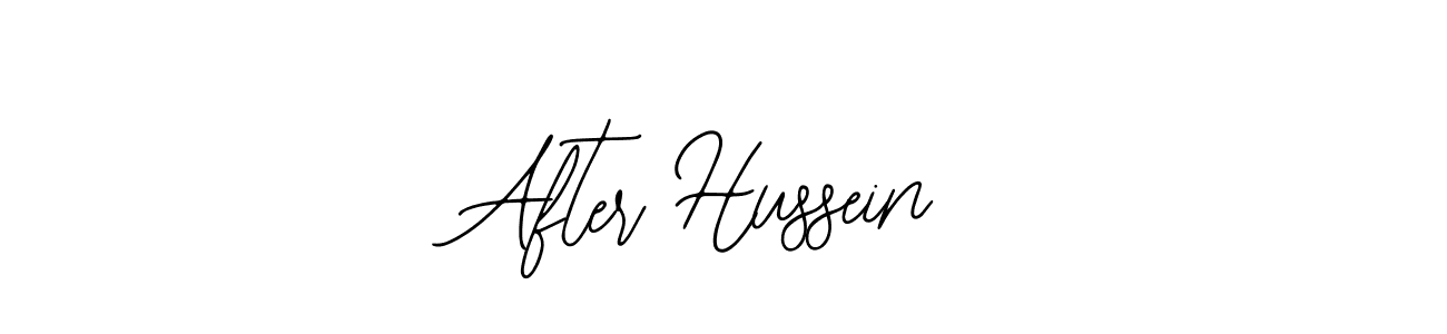 Use a signature maker to create a handwritten signature online. With this signature software, you can design (Bearetta-2O07w) your own signature for name After Hussein. After Hussein signature style 12 images and pictures png