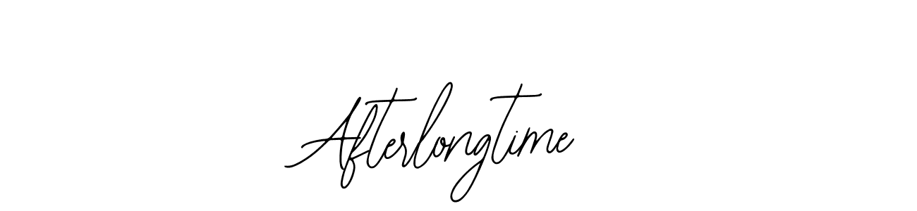 The best way (Bearetta-2O07w) to make a short signature is to pick only two or three words in your name. The name Afterlongtime include a total of six letters. For converting this name. Afterlongtime signature style 12 images and pictures png